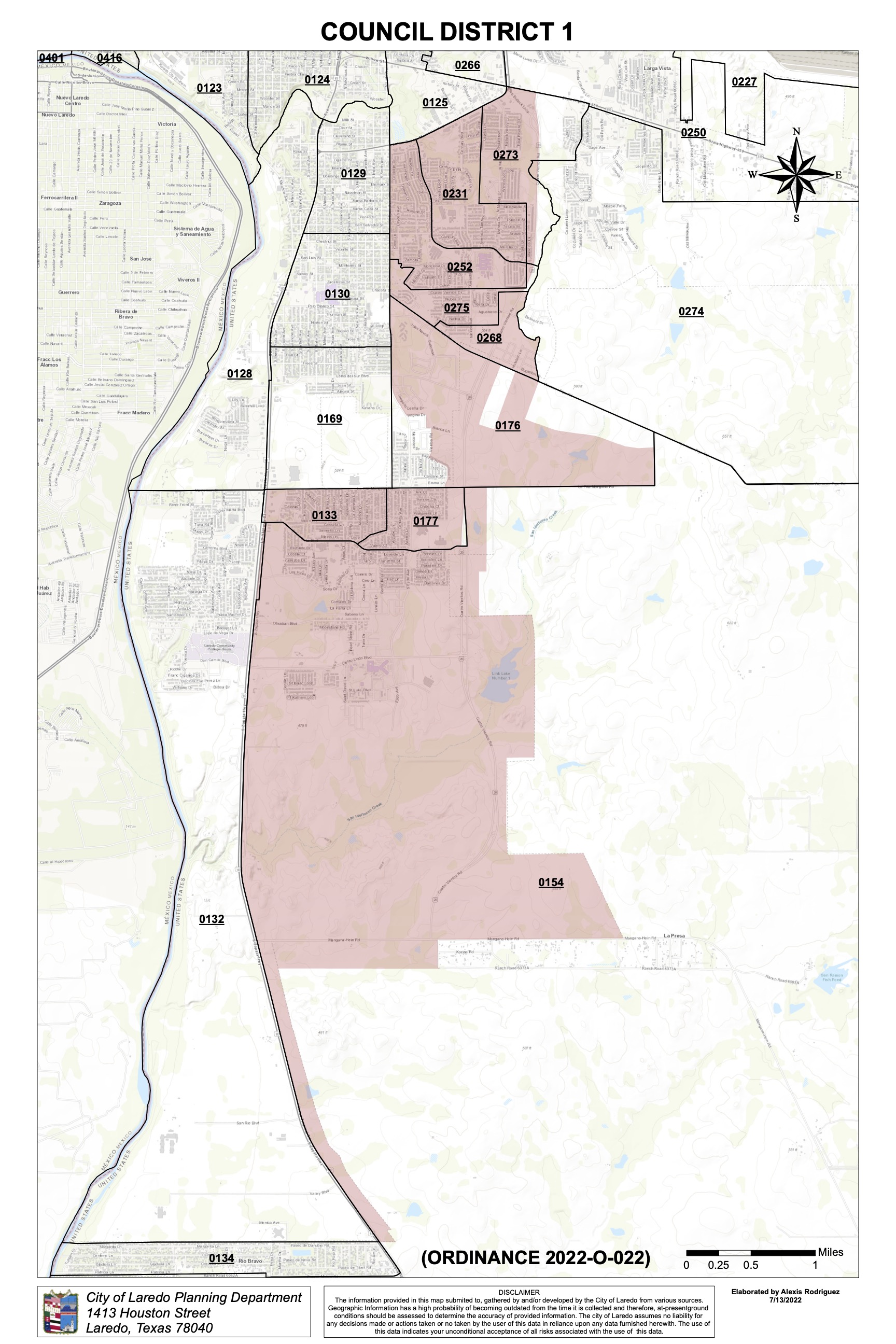 District 1 Map